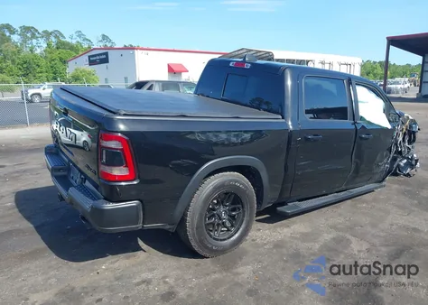 2019 Ram 1500 Rebel 4X4 5'7 Box from USA, damaged, VIN 1C6SRFLT3KN630552